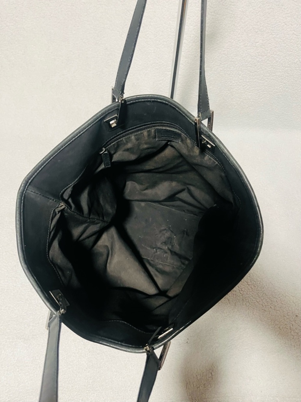 Gucci GG Denim Tote/Shoulder Bag - Picture 7 of 15